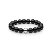 Bratara din onix negru și bilă argint DiAmanti 254-110B-G Bratara din onix negru și bilă argint DiAmanti 254-110B-G